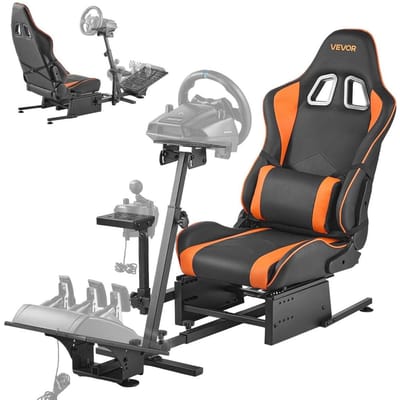 Race Wielstandaard, Robuuste Simulator Cockpit Stuurwielstandaard, Geschikt voor Logitech G25, G27, G29, G920, G923, Thrustmaster T300RS, TX F458, T500RS,