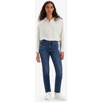 Levi's 712 Slim Jeans Size: W27L32 | Straight Outlet | Dames | Blauw