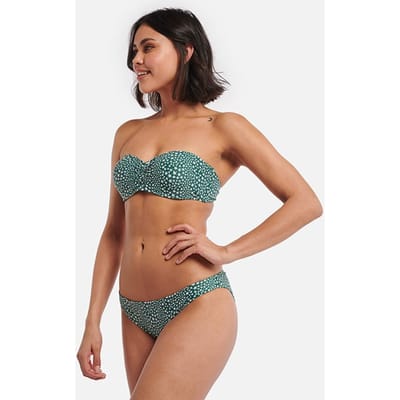 Shiwi Tuvalu Julie Wired Bandeau Top B/c Hunter Green Maat: 34 | Bikini's Outlet | Unisex | Groen