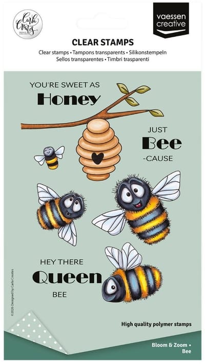 Clearstamps Bee - Carla Creates