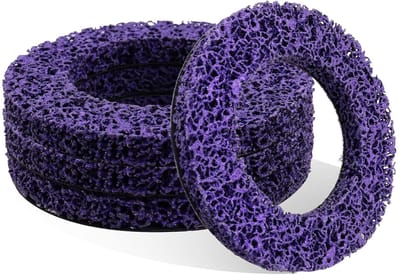 Reinigingsschijven CSD - Nylon Schuurwielen - Oppervlakte Bewerking - Grove Korrel Verwijdering - Ø150 mm - Paars