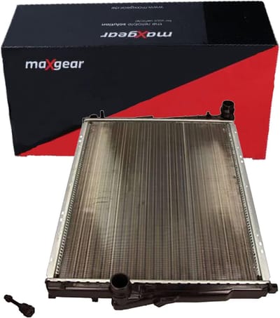 Koeler Motor - Radiateur - Auto Onderhoud - Aluminium Constructie - 580 mm Hoog - Zwart