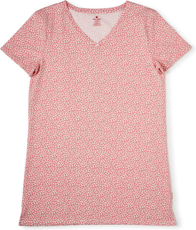 Little Label - zomer nachthemd - roze luipaard - bio katoen - XS/34