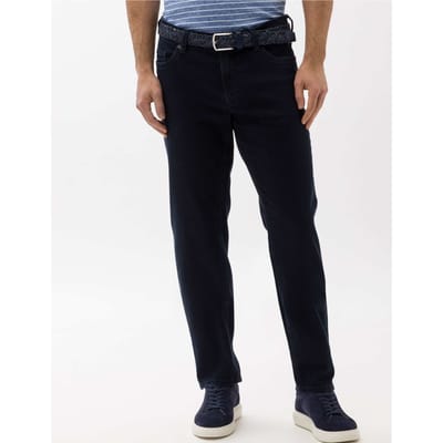 Eurex Heren Jeans  Style LUKE BLUE BLACK, denim donkerblauw, maat 355U