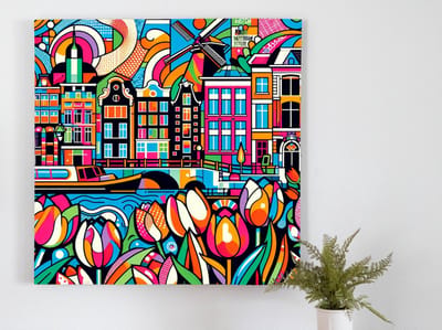 Kunstprint | Wanddecoratie | Forex | 60 × 60 cm