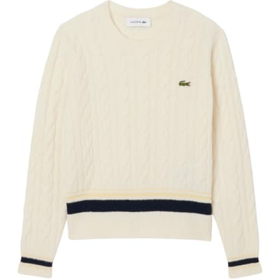 Breikleding voor dames Lacoste - pullover - white