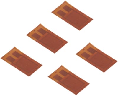 Allecto - Elektrische Weerstand met Rekmeetstrip - 350 Ohm Set van 5 - Precisie Metingen - Voor Weerstandsmetingen - Geschikt voor Diverse Toepassi..