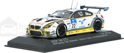 BMW M6 GT3 Minichamps Modelauto 1:43 2016 Klaus Graf / Richard Westbrook / Nick Catsburg / Markus