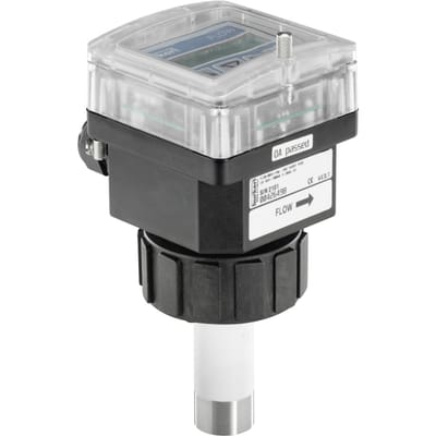 Elektromagnetische insteekflowmeter, PVDF-sensor, korte sonde, met display - Bürkert 8045 - 426498