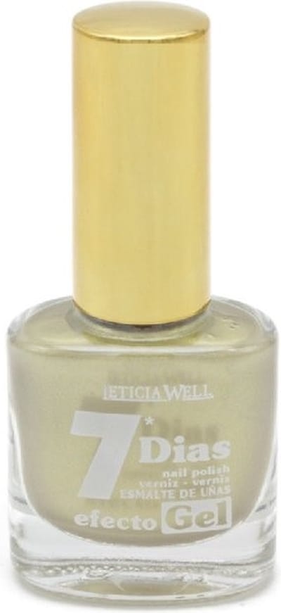 Leticia Well - Nagellak - Geel Goud metallic - 1 flesje met 13 ml inhoud - Nummer 276