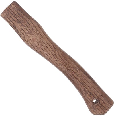 Dailygoods- Bijlsteel Houten Greep - Vervangingssteel - Ergonomisch Design - 27x4,6x2,5 cm - Houtbruin - Schokbestendig - Bijlhandvat