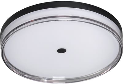 ETH Jill Led plaf rond 3 step dimm. 2800k 32w IP40 zwart 40x7cm + mem. Ra90