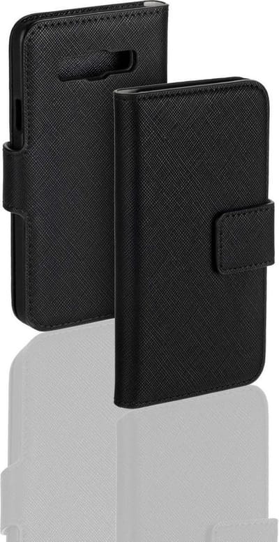 Zwart Samsung Galaxy A3 Bookcase Wallet Cover Hoesje