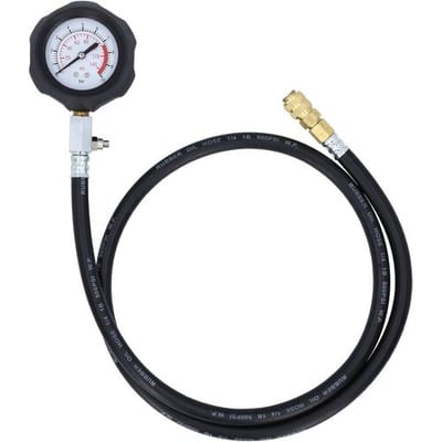 KS Tools 150.1921 Manometer met slang, 10 bar