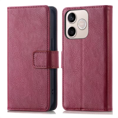imoshion Hoesje - Geschikt voor Honor 600 Lite - Luxe Bookcase - Bordeaux