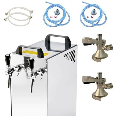 Complete set - Biertap - Kontakt 40/K 2-kraans, 50 liter/u - met Fustkoppeling Type M, NC Adapter - Beertender, Thuistap, Bierkoeler