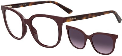 Moschino Love MOL681/C Burgundy 2 53/18/140 WOMAN Brilmonturen