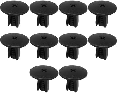 Dailygoods- Trim Clips 10x - Bevestigingsclips Auto - Compatibel met Jaguar - Plastic - 19x23mm - Waterdicht Afdichting