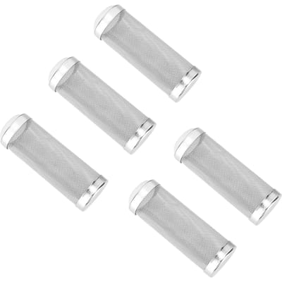 5 stuks Roestvrij Staal Aquarium Filter Inlaat Instroom Gaasmand Garnalenbescherming Type 1