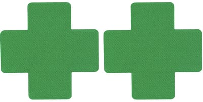 Tepelcovers - Tepel cover - 1 Paar - Herbruikbaar - Groene kruisjes - Onzichtbare tepels - Tepelbedekkers - Tepelplakkers - Tepelstickers - Groen - CHPN