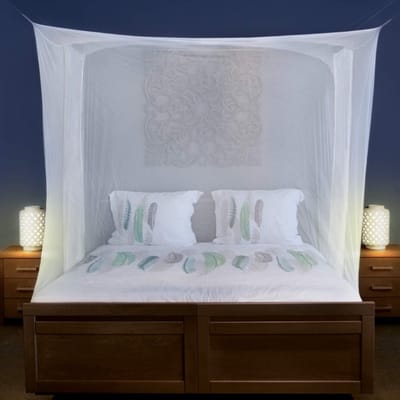 YOR® Klamboetent- Muggentent Voor Baby - Klamboe tent - Reisklamboe - Kinderklamboe – Klamboe Bedtent – Muskietennet -Wit - 201cm x 181cm x 1cm;