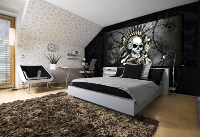 Alchemy Skull Ammunition Photo Wallcovering