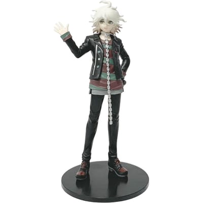Figurine 20,5 cm Komaeda Nagito Posture Debout Personnage de Jeu Anime Danganronpa Modèle Jouet Cadeau Ornements Artisanat PVC gray