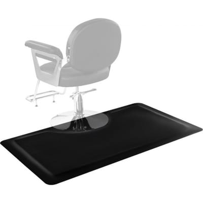 VEVOR Salonmat voor kappers, 1525x910 mm, antivermoeidheidsmat, 13 mm dikke PVC- en NBR-vloermat, afgeschuinde randen ter voorkoming van struikelen en antislip onderkant.