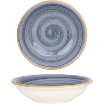 Bonna Serveerschaal - Aura Dusk - Porselein - 15 cm (330cc) - set van 2