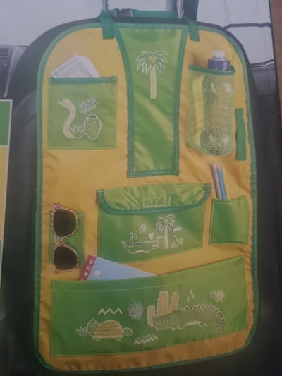 Ultimate speed Organizer voor autostoelrugleuning - 5 Vakken - 66x41cm
