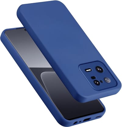 Cadorabo Hoesje geschikt voor Xiaomi 13 Pro 5G in LIQUID BLAUW - Beschermhoes gemaakt van flexibel TPU silicone Case Cover