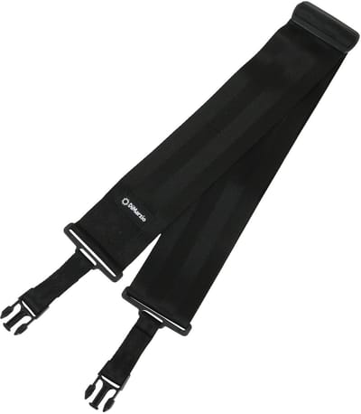 DiMarzio gitaarband Clip Lock DD 2800 zwart, breed - Gitaarband