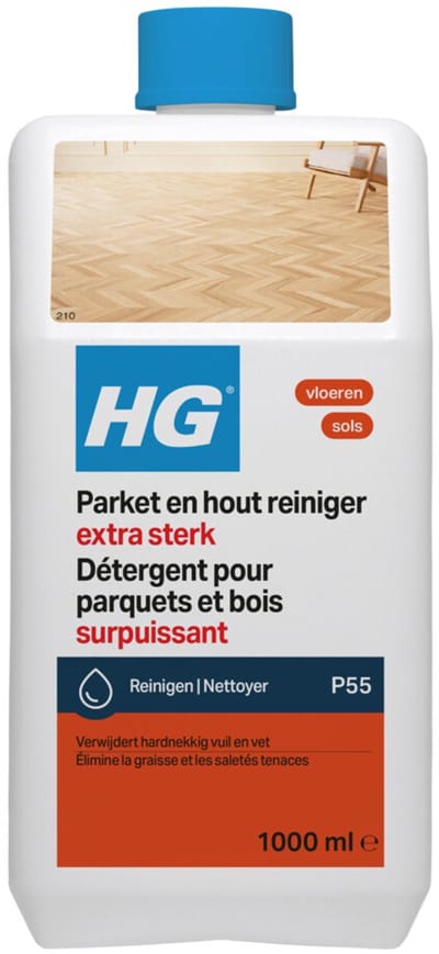 Hg Vloerreiniger Parket En Hout Krachtreiniger - 1l
