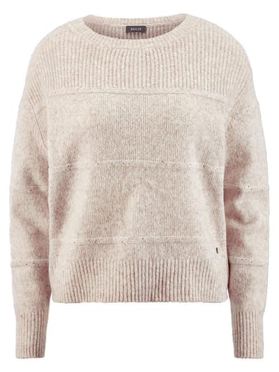 Gebreide trui Van BASLER beige