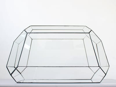 Geometrisch Terrarium - Nexus - Vivarium - ↑ 41,5 x 21 x 23,5 cm (LxBxH) - Glas
