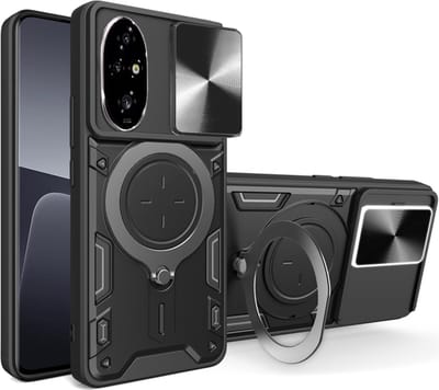 Hoesje geschikt voor HONOR 200 Pro - Techsuit CamGuard Pro Back Cover - Zwart