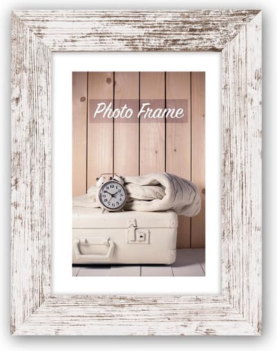 Zep Houten Fotolijst V21466 Nelson 6 White Wash 10x15cm