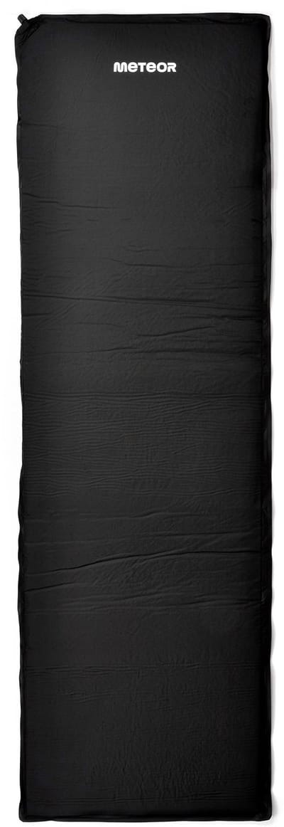 Meteor Zelfopblazende Mat - Matten - 195×60×2,5 cm, Zwart