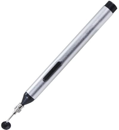 JHUBERS - Handmatige Soldeerzuiger - Soldeerpomp - Superieure zuiveringsfunctie - 15 centimeter - Inclusief 3 tips - Geschikt voor IC