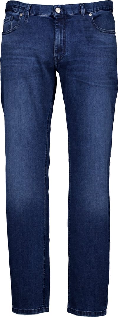 Alberto Jeans SLIM - Super Stretch Dual FX Denim slim fit Dark Blue (4237 1973 - 882)