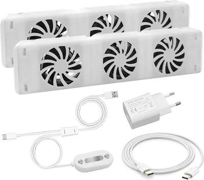 QH Radiatorventilator Booster 2 Watt Duo Set