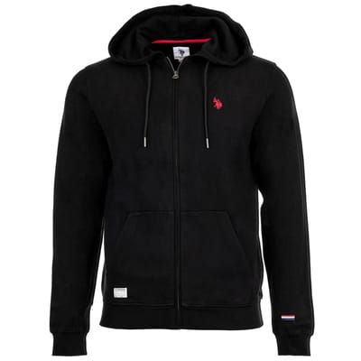 U.S. Polo Assn. Sweat vest Diagonal Fleece Carbon Finish Sweatjacke Set van 1
