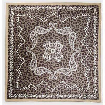 Stradivarius Sjaal met luipaardprint  Kaki OS