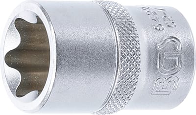 BGS Dopsleuteldop E-profiel 1/2 E22