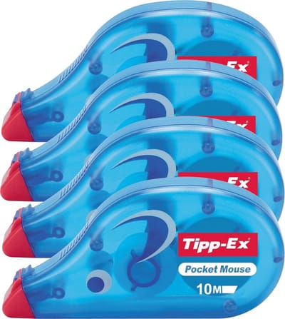 Wegwispenvelop Pocket Muis Voordeelverpakking 4 Stuks - Ideaal voor Correctie