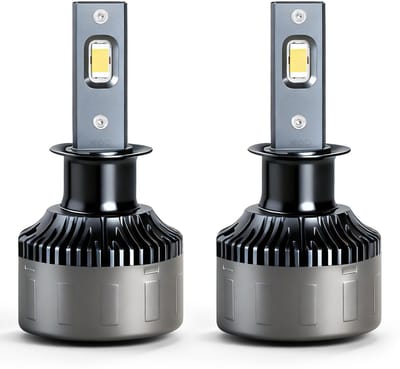 XEOD H3 Hyper Line LED lampen – Auto Verlichting Lamp - Canbus - Extreem Fel! – Dimlicht en Grootlicht - 2 stuks – 12V