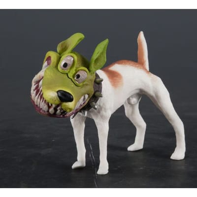 Film le Masque Chien Jack Russell Terrier Figurine d'action Jouets 7cm no box brown