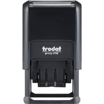 Woord-datumstempel Trodat Printy 4750 betaald op