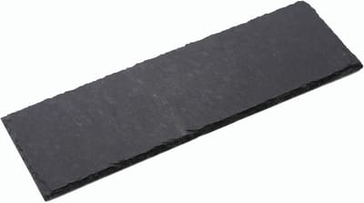 Leisteen bord rechthoekig I 20x15x0,5 cm I Leisteen bord Leisteen bord Serveerbord Serveerbord Leisteen bord Decoratie smal