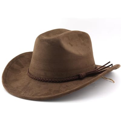 Vintage Verstelbare Unisex Vintage Pet voor Buiten Wandelen en Bergbeklimmen M（56-58cm） donkerbruine kleur